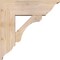 Ekena Millwork Legacy Traditional Smooth Bracket w/ Offset Brace, Douglas Fir, 7 1/2"W x 22"D x 22"H BKT0806X22X22LEC01SDF - alternate 2